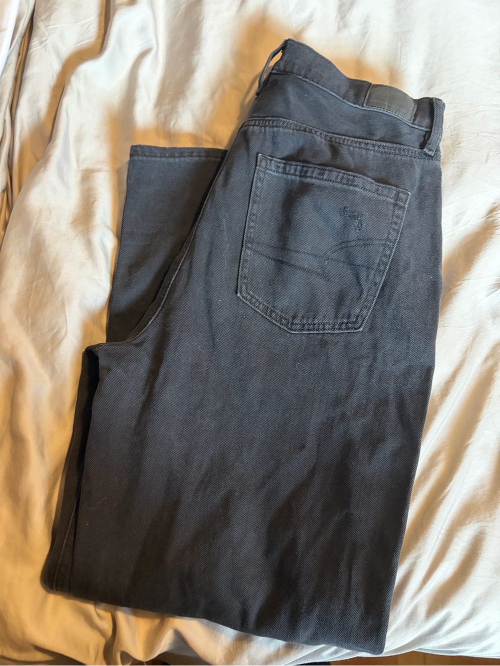 American Eagle Outfitters Women's Slim Straight Jeans - Black